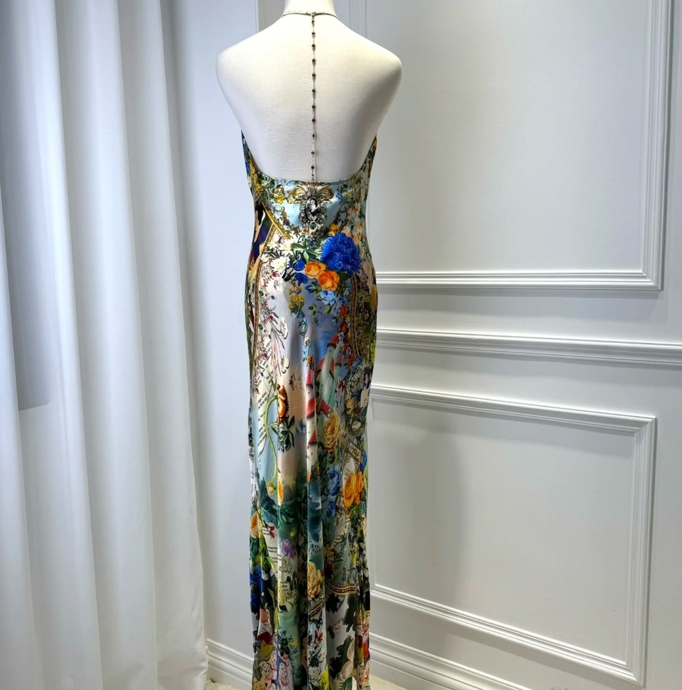 Gorgeous Silk Beaded  Dress - Picture 6 of 6